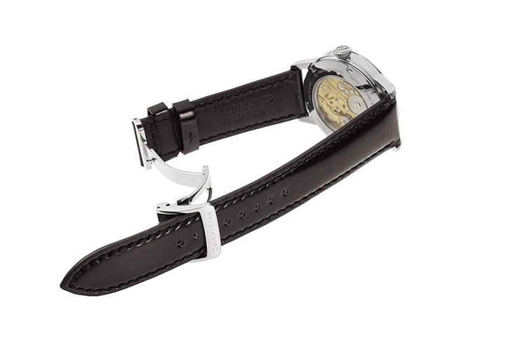 ORIENT STAR: Mechanical M45 Watch, Cordovan Strap - 38.8mm (RE-AZ0004S)