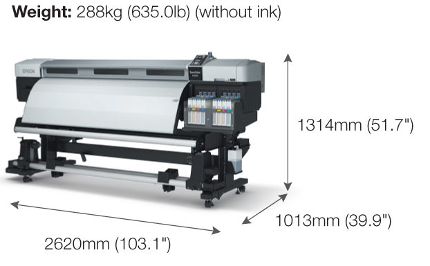 Epson SureColor SC-F9270 Dye-Sublimation Textile Production Printer