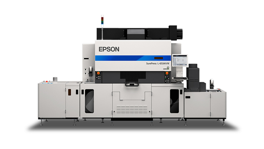 Epson SurePress L-6534VW UV Digital Label Press with Orange ink