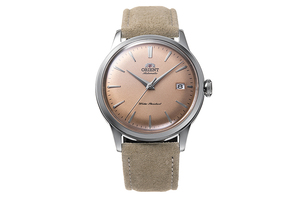 ORIENT: Mechanical Classic Watch, Leather Strap - 38.4mm (RA-AC0M08Y) Limited