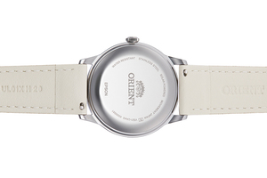 ORIENT: Quartz Classic Watch, Synthetic leather Strap - 38.4mm (RA-WK0005P)