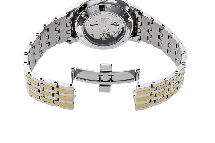 ORIENT: Mechanical Contemporary Watch, Metal Strap - 39.5mm (RA-AA0A01S)