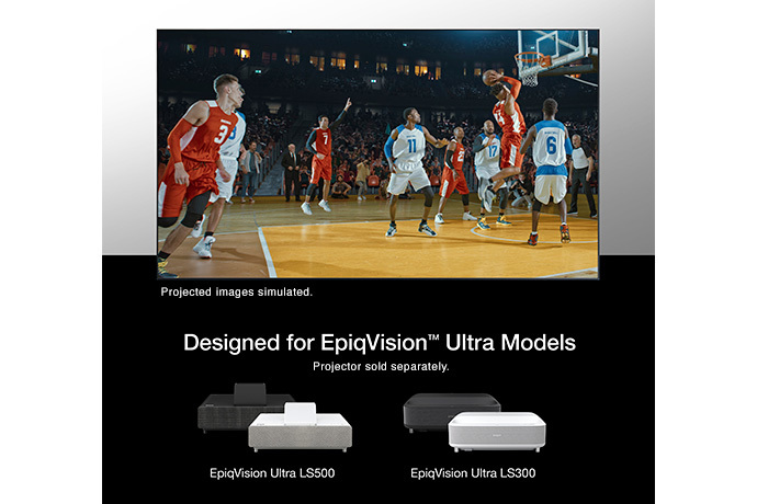 SilverFlex™ Ultra 120" Ambient Light Rejecting Super Mega Screen