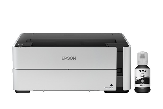 EcoTank ET-M1170 Wireless Monochrome Supertank Printer - Certified ReNew