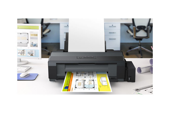 Imprimante Jet d'encre EPSON ITS L1300, Couleur, A3, 30ppm/17ppm, USB ALL  WHAT OFFICE NEEDS