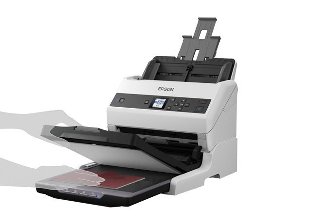 Epson DS-870 Color Duplex Workgroup Document Scanner, TAA-Compliant