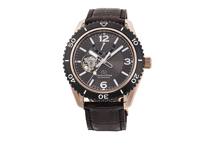 Orient Star: Mecanice Clasice Ceas, Piele Şnur - 38.5mm (AF02004W)