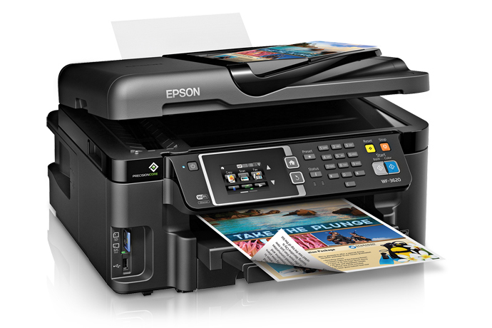 Epson Workforce Wf 3620 All In One Printer Inkjet Printers For Work Epson Us 4314