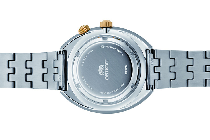 ORIENT: Mechanical Revival Watch, Metal Strap - 43.5mm (RA-AA0E01S)