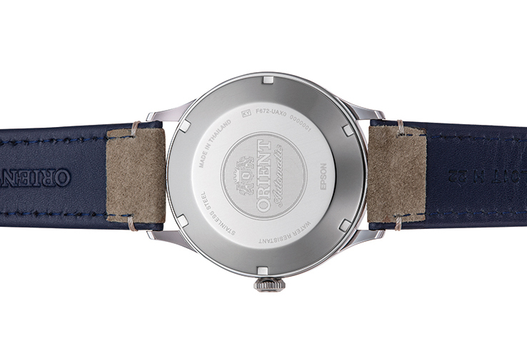 ORIENT: Mechanical Classic Watch, Leather Strap - 42.0mm (RA-AC0P02L)