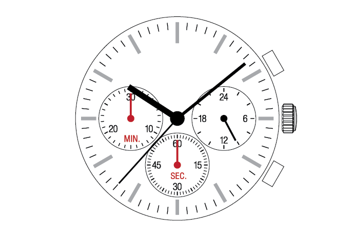 MUSCLE MOVEMENT  Chronograph  VR31