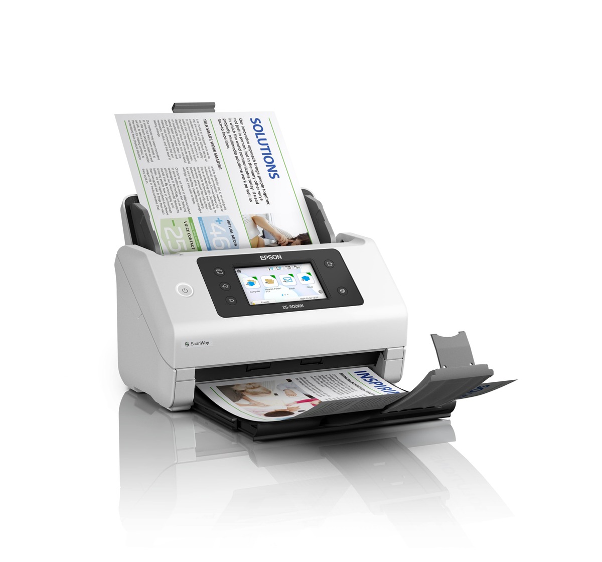 Epson WorkForce DS-800WN A4 Duplex Sheet-fed Document Scanner