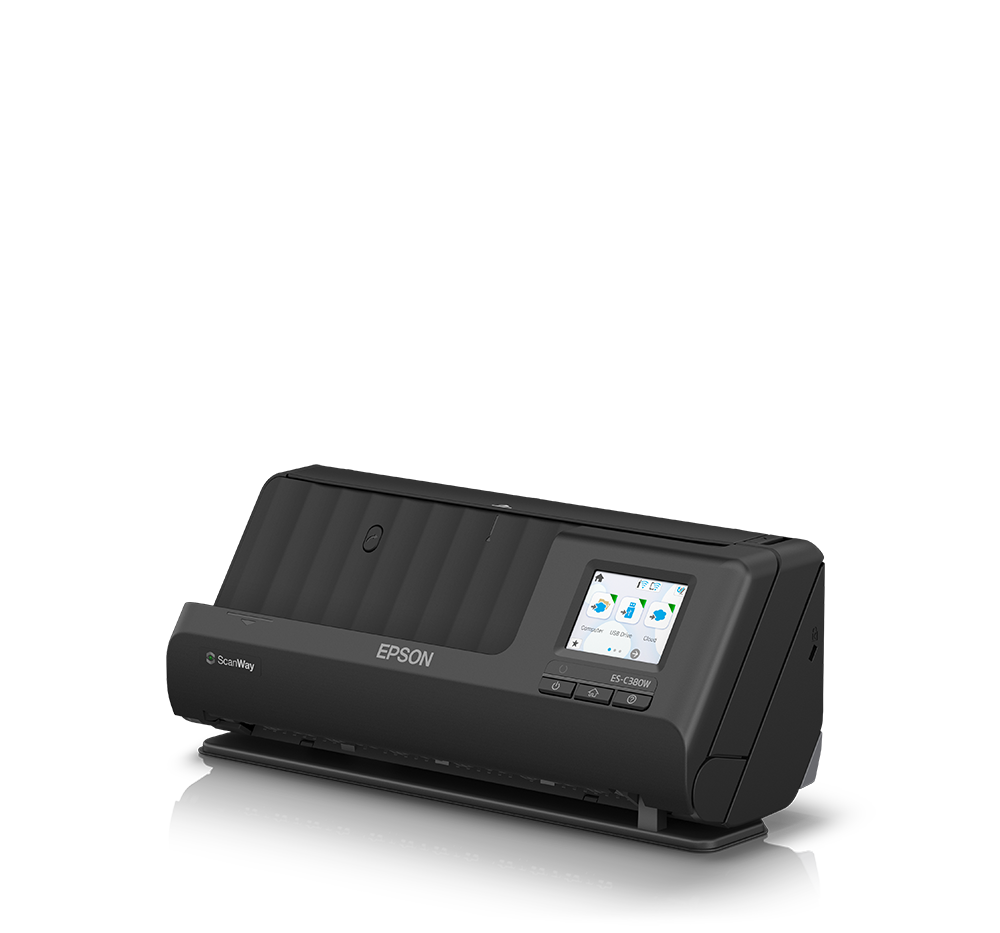 B11B269502 | Epson WorkForce ES-C380W Wi-Fi Portable Sheet-fed 
