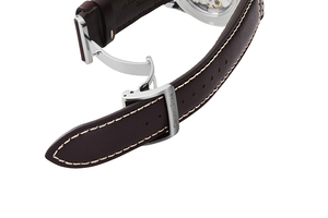 ORIENT STAR: Mechanisch Klassisch Uhr, Leder Band - 38.5mm (AF02004W)