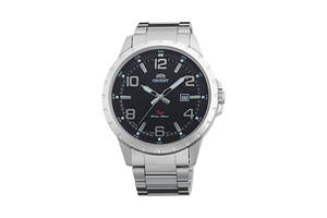 ORIENT: Quartz Sports Watch, Metal Strap - 43.9mm (UNG3001B)