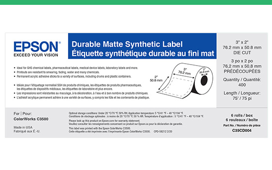 ColorWorks Color Label Printing Solutions | Epson US