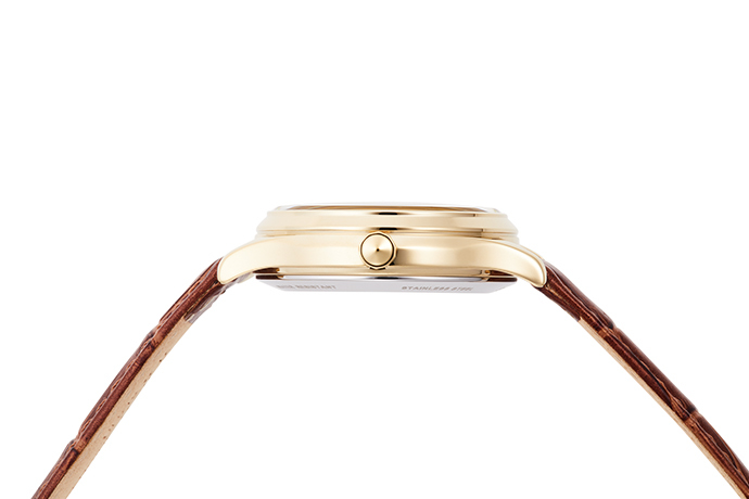 ORIENT: Mechanical Contemporary Watch, Leather Strap - 35.6mm (RA-AG0024S)