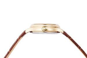 ORIENT: Mechanical Contemporary Watch, Leather Strap - 35.6mm (RA-AG0024S)