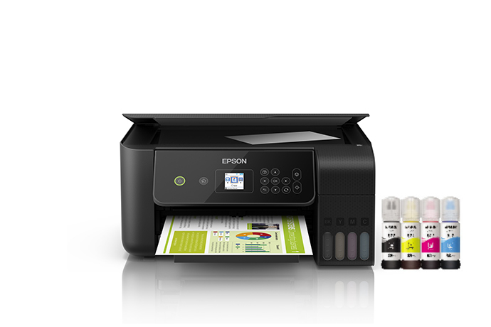 C11CF43301, Impresora Multifuncional Epson EcoTank L380, Inyección de  tinta, Impresoras, Para el hogar