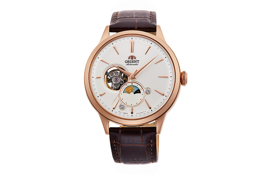 Orient bambino open hot sale heart gold