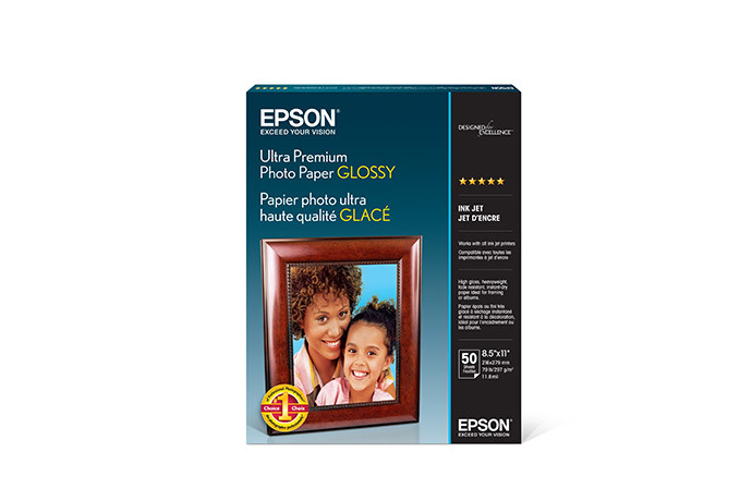 UPC 010343866423 product image for Epson Ultra Premium Photo Paper Glossy, 8.5