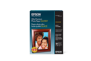 Ultra Premium Photo Paper Glossy, 8.5" x 11", 50 sheets