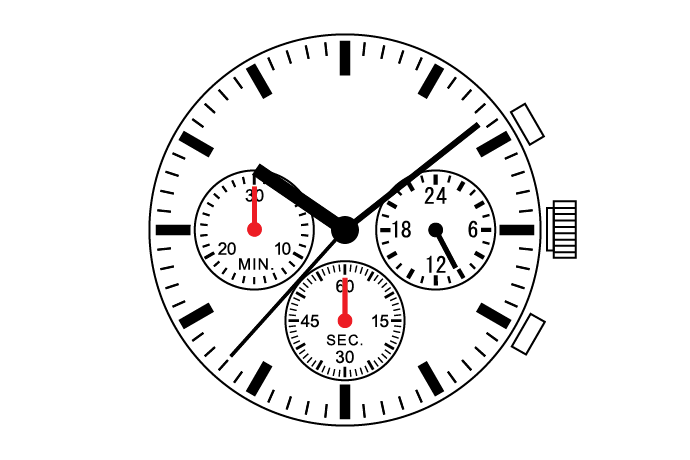 MUSCLE MOVEMENT  Chronograph  VR31