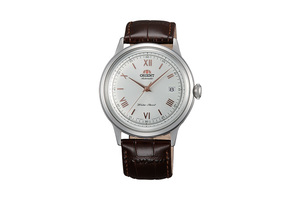 ORIENT: Mechanical Classic Watch, Leather Strap - 40.5mm (AC00008W)