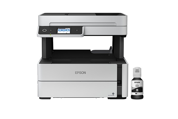 EcoTank ET-M3170 Wireless Monochrome All-in-One Supertank Printer - Certified ReNew