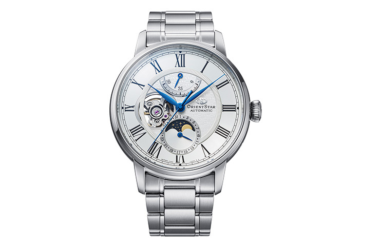 ORIENT STAR: Mechanical Classic M45 Watch, Metal Strap - 41.0mm (RE-BT0005S)