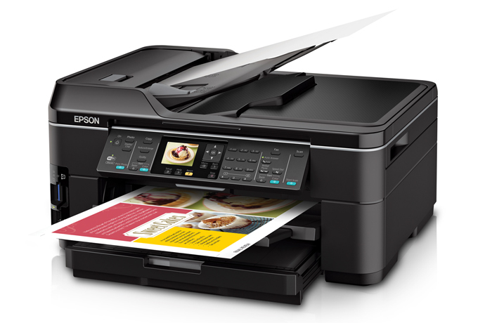 EPSON WorkForce WF-7510 15 ISO ppm Black Print Speed 5760 x 1440 dpi Color  Print Quality Ethernet (RJ-45) / USB / Wi-Fi InkJet MFC / All-In-One Color