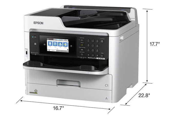 Tienda Maxxicomp - NUEVOS MODELOS DE IMPRESORAS ▶️ Epson Workforce Pro -  Súper impresora 4 en 1 para oficina o negocio, con impresión a doble cara  automática, fax y tinta a prueba