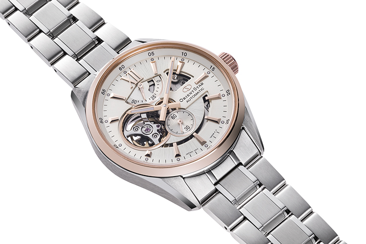 ORIENT STAR: Mechanical Contemporary Watch, SUS316L Strap - 41.0mm (RE-AV0123G)