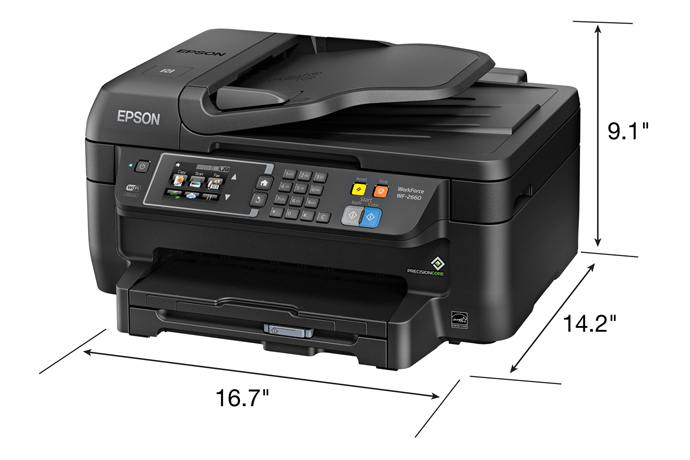 Epson WorkForce WF-2660 All-in-One Printer | Inkjet ...