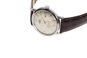ORIENT: Mechanical Classic Watch, Leather Strap - 40.5mm (RA-AP0003S)