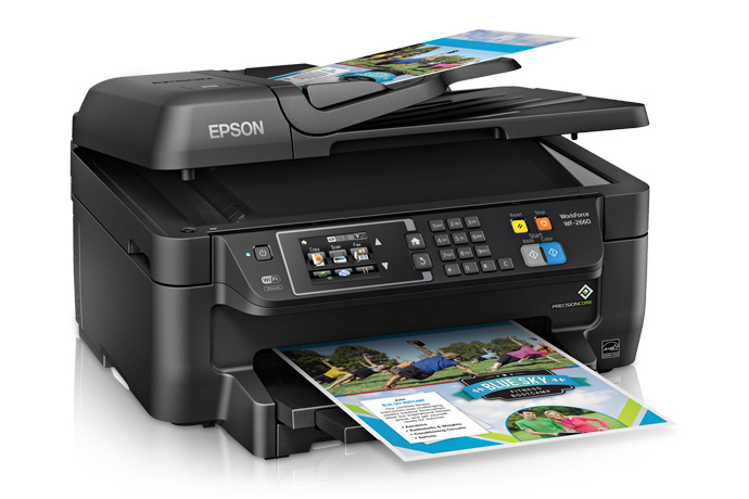 Epson Workforce Wf 2660 All In One Printer Inkjet Printers For Work Epson Us