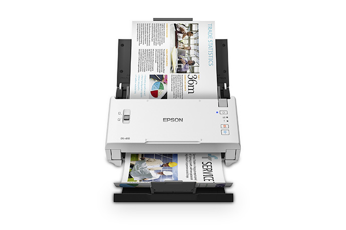 Epson WorkForce DS-410 - document scanner - desktop - USB 2.0 - B11B249201  - Document Scanners 