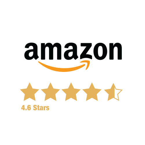 Amazon: 4.6 Stars