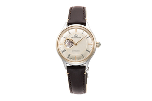 ORIENT STAR: Mechanical Classic Watch, Leather Strap - 30.5mm (RE-ND0010G)