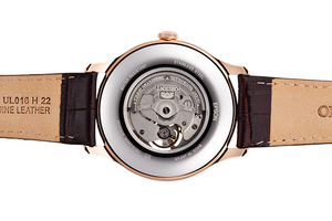 ORIENT: Mechanical Classic Watch, Leather Strap - 43.0mm (RA-AG0012S)
