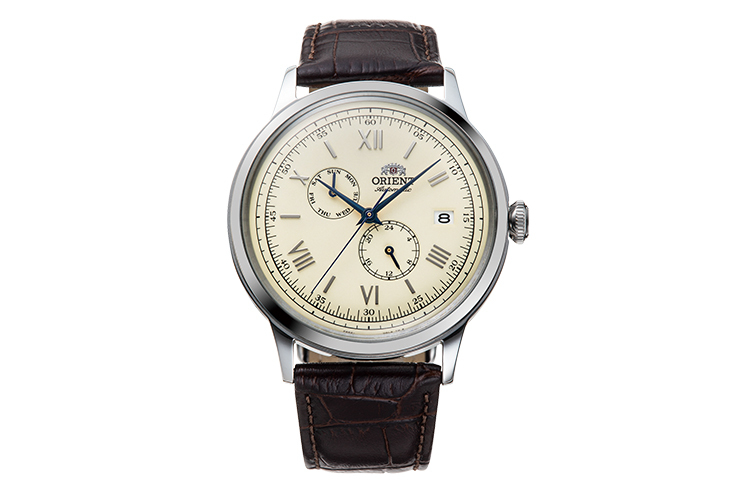 ORIENT: Mechanical Classic Watch, Leather Strap - 40.5mm (RA-AK0702Y)