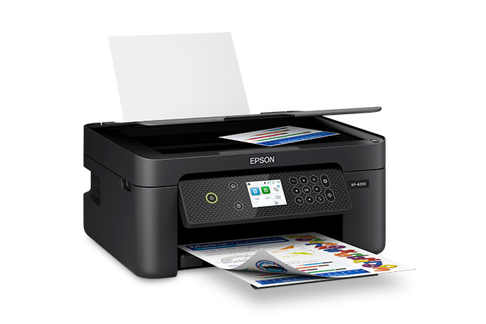 Expression Home XP-4200 Wireless Color Inkjet All-in-One Printer with Scan and Copy - Certified ReNew