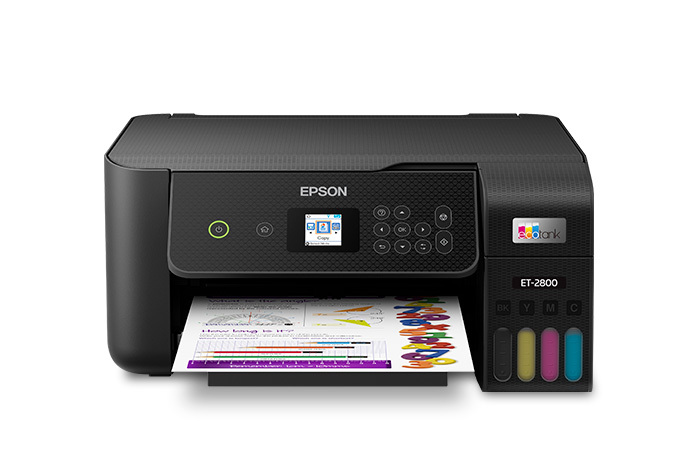 EcoTank ET-2800 Wireless Color All-in-One Cartridge-Free Supertank Printer with Scan and Copy