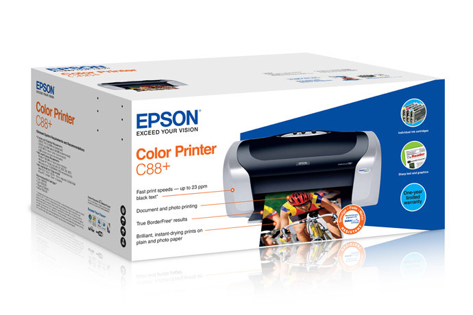 C11c617121 Epson Stylus C88 Inkjet Printer Product Exclusion Epson Us 6723