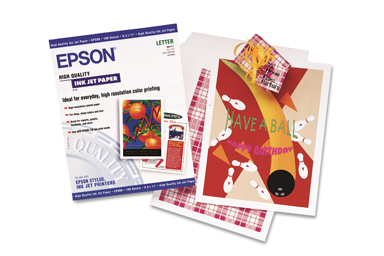 Epson High Quality Inkjet Paper (A4 8.3 x 11.7, 100 Sheets