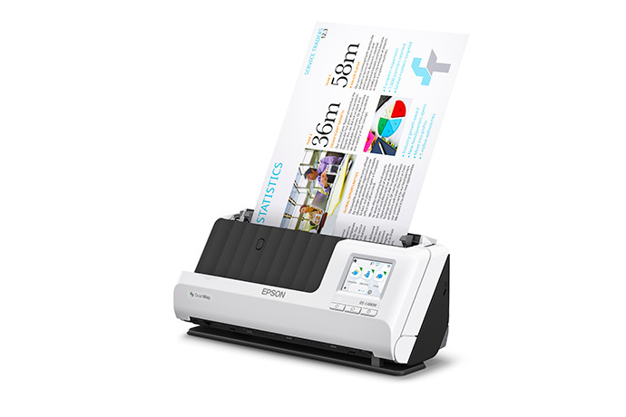 Epson DS-C480W Wireless Compact Desktop Document Scanner Epson DS-C480W Wireless Compact Desktop Document Scanner