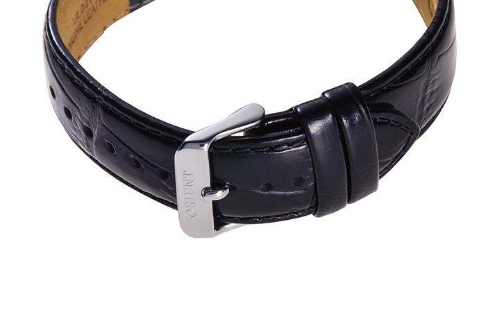 ORIENT: Mechanical Classic Watch, Leather Strap - 41mm (RA-AG0009S)