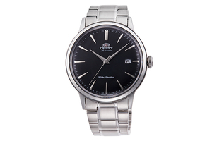 ORIENT: Mechanical Classic Watch, Mertal Strap - 40.5mm (RA-AC0006B)