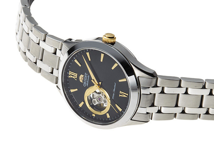 Orient mechanical contemporary watch hot sale