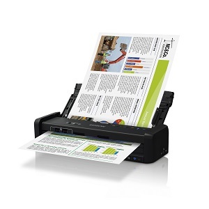 Epson WorkForce DS-360W WiFi Portable Document Scanner